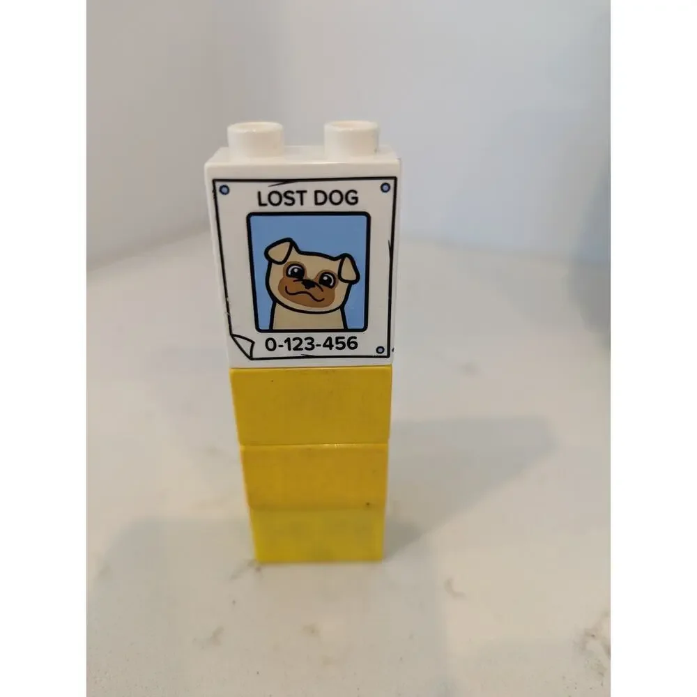 Lego Duplo Police Motorcycle 10967 5pc Story Starter Included
